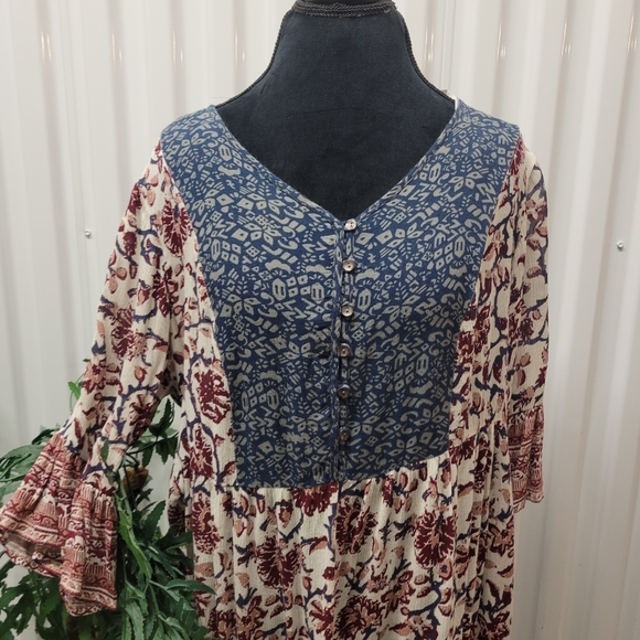 NWOT Style & co babydoll dress PLUS - Picture 2 of 7